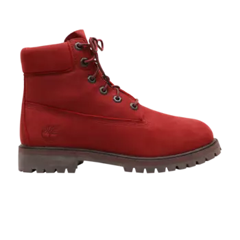6-дюймовые ботинки премиум-класса Junior Timberland, красный