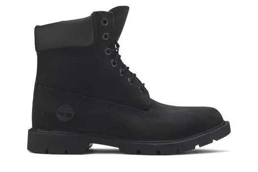 6-дюймовые классические водонепроницаемые ботинки шириной Timberland, черный