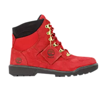 6-дюймовые полевые ботинки Junior Timberland, красный