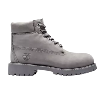 6-дюймовые водонепроницаемые ботинки премиум-класса Junior Timberland, серый