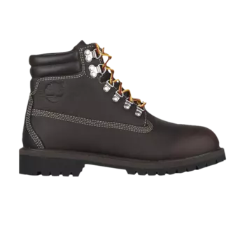 6-дюймовые водонепроницаемые ботинки премиум-класса Junior Timberland, коричневый