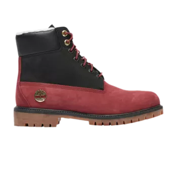 6-дюймовые водонепроницаемые ботинки премиум-класса с теплой подкладкой Timberland, красный