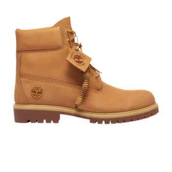 6-дюймовые водонепроницаемые ботинки премиум-класса Timberland, желто-коричневый