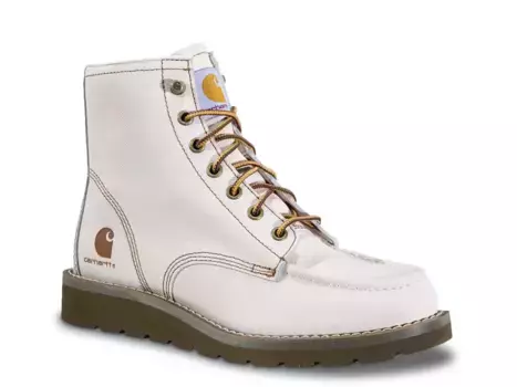 6" Moc Toe Wedge Ботинки Carhartt, Off White