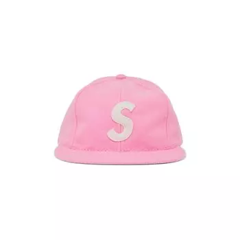 6-панельная панель Supreme x Ebbets S с логотипом Ярко-розовый