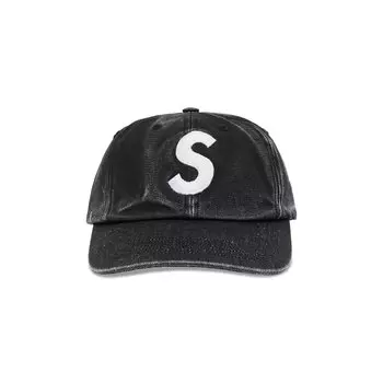 6-панельный холст Supreme Pigment Canvas S с логотипом, черный