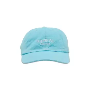 6-панельный логотип Supreme Classic, светло-синий