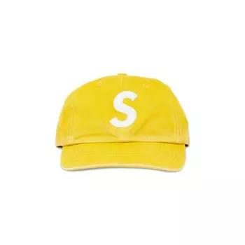 6-панельный логотип Supreme Pigment Print S, Желтый