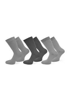 6 пар мужских носков для мужчин normani, цвет Grau Sortiert