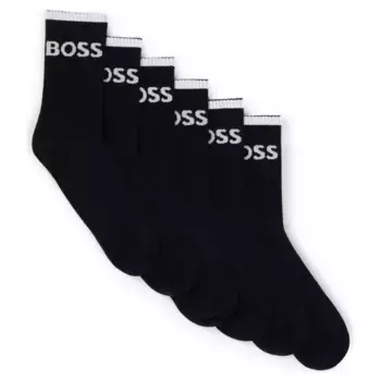 6 пар носков Boss, черный
