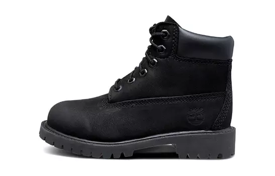 6" Премиум Ботинок Черный Нубук PS Timberland