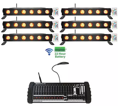 Батарейные световые полосы Rockville Best STRIP 60