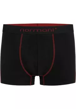 6 шорт-боксеров из мягкого хлопка normani, красный