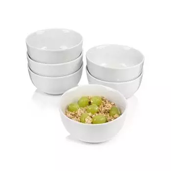 6 шт. набор тарелок для круп new port Snger, белый