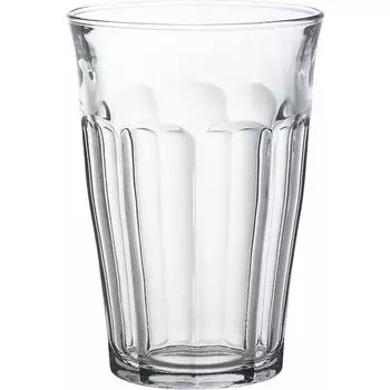 6 стаканов для воды, стакан для лонг-дринков, закаленное стекло, прозрачное, 36 мл, 8,7 см, высота: 12,3 см Duralex International, прозрачный