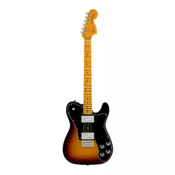 6-струнная электрогитара Fender American Vintage II 1975 Telecaster Deluxe (3 цвета Sunburst) Fender American Vintage II 1975 Telecaster Deluxe 6-String Electric Guitar