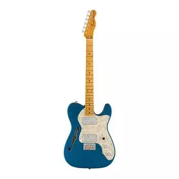 6-струнная тонкая электрическая гитара Fender American Vintage II 1972 Telecaster (правша, синий Лейк-Плэсид) Fender American Vintage II 1972 Telecaster 6-String Electric Guitar (Blue)