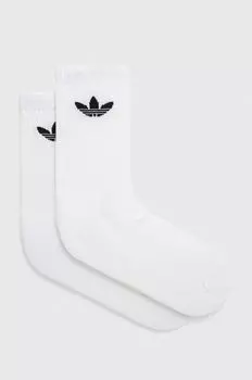 6 упаковок носков adidas Originals, белый