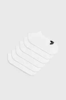 6 упаковок носков adidas Originals, белый