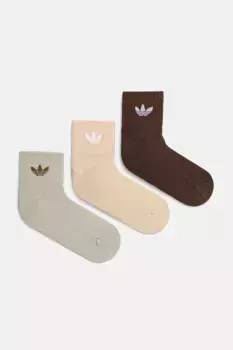 6 упаковок носков adidas Originals, бежевый