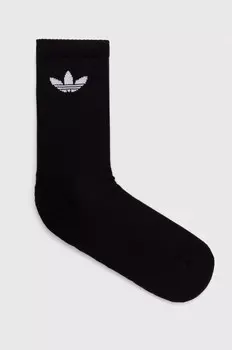 6 упаковок носков adidas Originals, черный