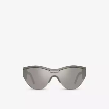 6E000185 bb0004s солнцезащитные очки в круглой оправе из ацетата Balenciaga, серый