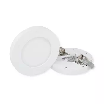 6Вт светодиодная панель накладного потолочного светильника точечного света нейтрального белого цвета 450 люмен круглого сечения LEDline