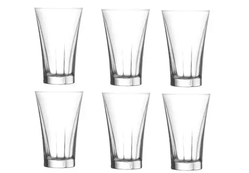 6x стаканов для питья 350cc стаканы для питья стаканы для воды стакан для воды стакан для коктейля ASPHALD