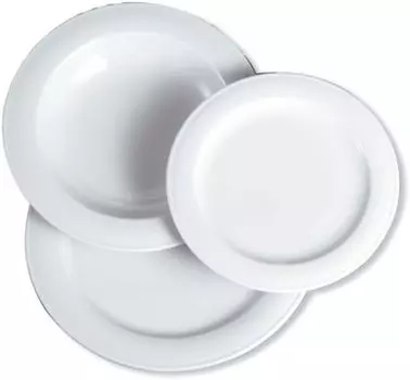 6x тарелок с флагом, набор тарелок 26 см, обеденные тарелки Rosenthal