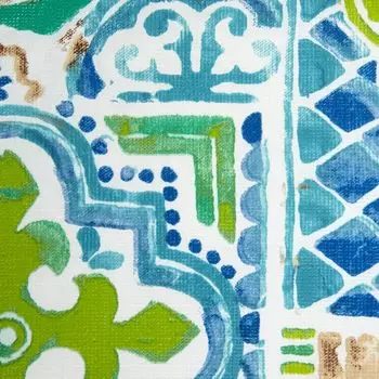 70-дюймовая виниловая скатерть из испанской плитки