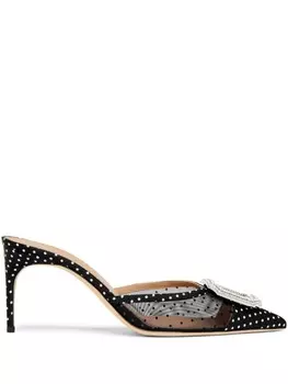 70-мм мюли Мона Malone Souliers, черный