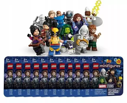 71039 — Минифигурки LEGO — Marvel Series 2 — набор из 12 шт.