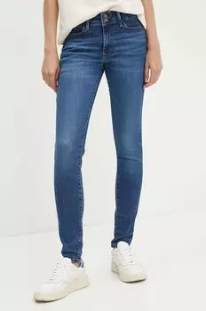 711 джинсы с двойной пуговицей Levi's, синий