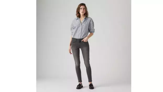 711 женские джинсы скинни Levi's, черный