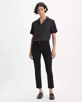 712 Узкие женские джинсы Levi's, черный