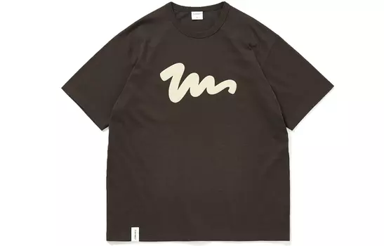 714STREET Футболка унисекс, Темно коричневый