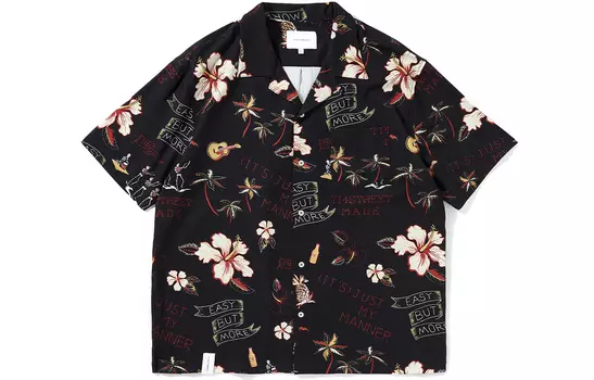 714STREET Рубашка унисекс, Черный