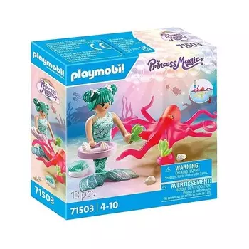 71503 Playmobil Princess Magic — Русалка с меняющим цвет осьминогом