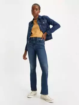 725 женские джинсы Bootcut с высокой посадкой Levi's, цвет Blue Wave - Dark Wash