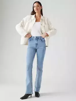 725 женские джинсы Bootcut с высокой посадкой Levi's, цвет Middle Course - Medium Wash