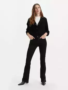 725 женские джинсы Bootcut с высокой посадкой Levi's, черный