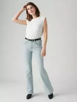 726 расклешенные женские джинсы с высокой посадкой Levi's, цвет Lever Left - Light Wash