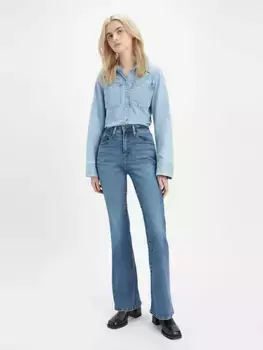 726 расклешенные женские джинсы с высокой посадкой Levi's, цвет Blue Wave Mid - Medium Wash