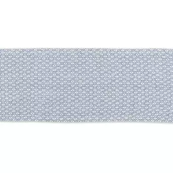 72-дюймовая сине-белая прямоугольная скамейка из ромба