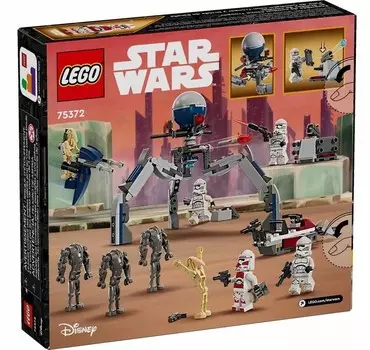 75372 — LEGO Star Wars — Боевой набор боевых дроидов Clone Army Trooper
