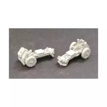 75-мм пехотная пушка, WWII Command Decision Miniatures - Germany - Artillery, AA's, AFV's, & AT's (15mm) (Old Glory)