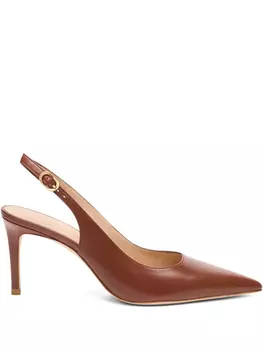 75-мм туфли Stuart Power Stuart Weitzman, коричневый