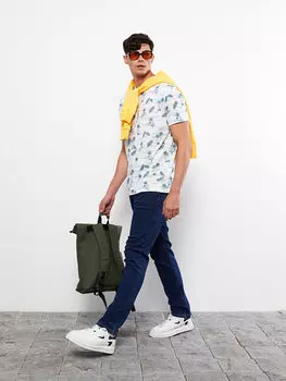 779 Мужские джинсовые брюки стандартного кроя LCW Jeans, темное родео