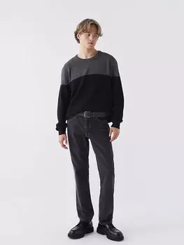 779 Мужские джинсовые брюки стандартного кроя LCW ECO, серое родео