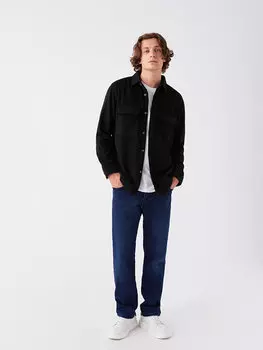 779 Мужские джинсовые брюки стандартного кроя LCW ECO, темное родео